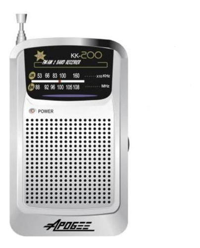 Radio Portatil De Mano Apogee Kk-200 Am/fm