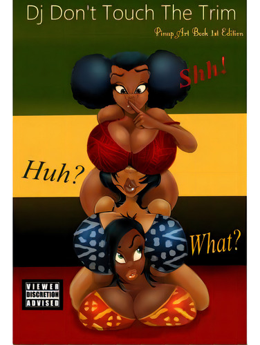 Dj Don't Touch The Trim Pinup Art Book, De Askew, Chalet. Editorial Lulu Pr, Tapa Blanda En Inglés