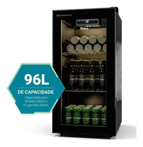 Cervejeira Philco 96l 3 Em 1 Pcv09a Preto 110v | MercadoLivre