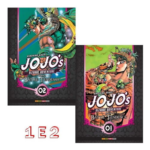 Jojo's Bizarre Battle Tendency 1 E 2! Panini! Novo E Lacrado