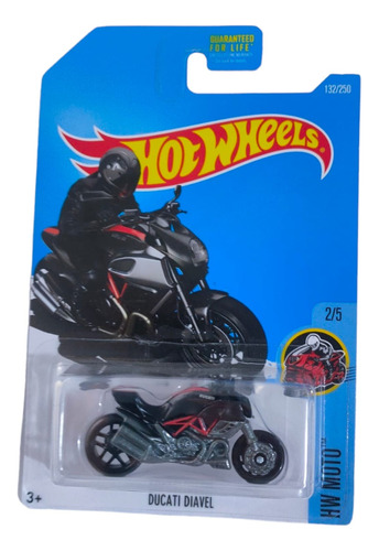 Hot Wheels Coleccion Moto Deportiva Ducati Diavel Roja 2013