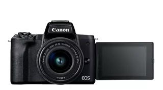 Camara Canon Eos M50 Mark Ii 15-45 24mp 4k Bth Wifi Entrega