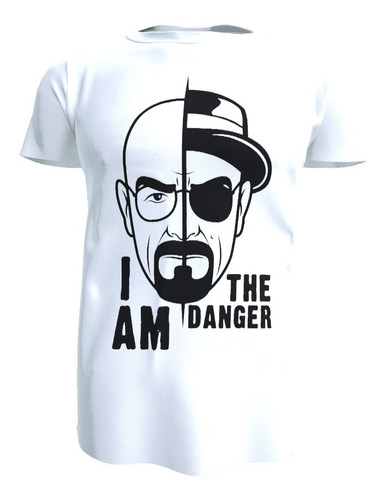 Polera Breaking Bad, Walter White, Heisenberg, 100% Algodón