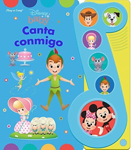 Canta Conmigo La Nota Musical Disney Baby Lmn 6b - Vv Aa 