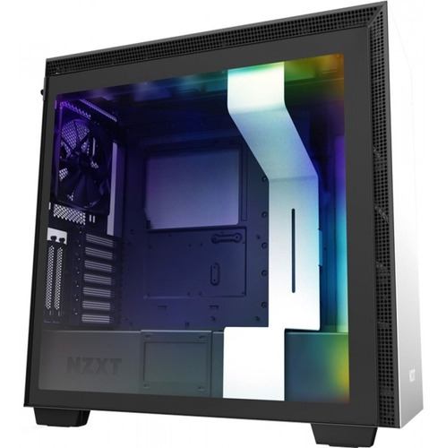 Funda de TV Mid Tower blanca/negra para H710i CA-H710i-W1 Nzxt