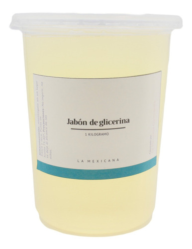 Jabón De Glicerina Transparente 1 Kg