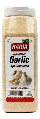 Ajo Granulado 680g Badia Condimento Cocina Hogar 1.5lb