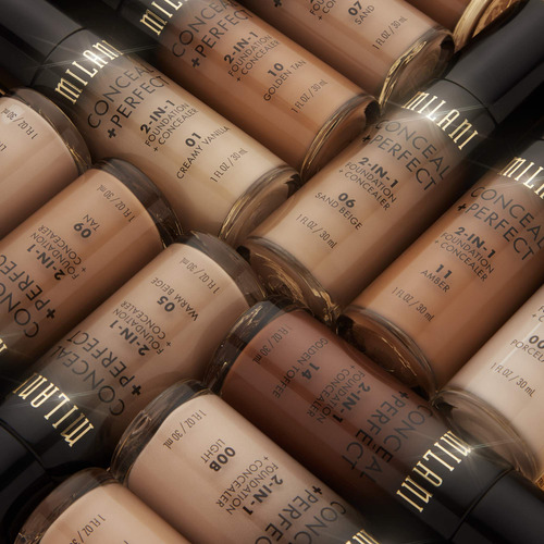 Base Milani Conceal + Porcelana 2 Em 1 Perfect De 30 Ml