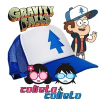 Comprar Gorras Gravity Falls Dipper Mabel Estampada Acolchada Vinilo