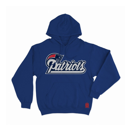 Polera Con Capucha Motivo  Patriots  002