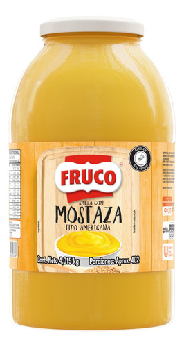 Mostaza Fruco Galón X 4015 G - g a $18