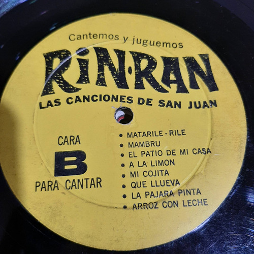 Sin Tapa Disco Rin Ran Las Canciones De San Juan If0