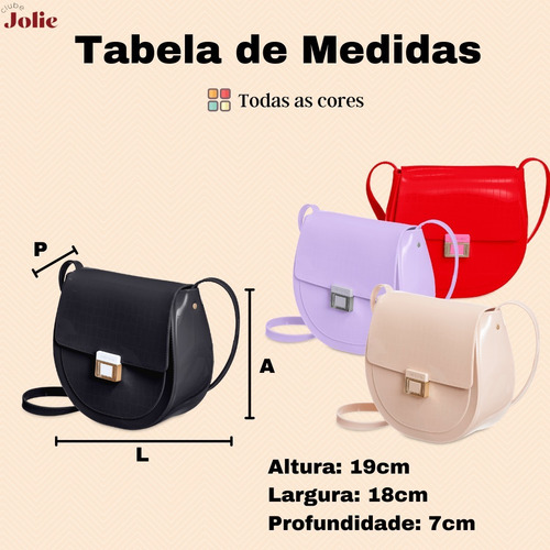 Imagem 2 de 3 de Bolsa Petite Jolie Feminina Transversal Pequena Original