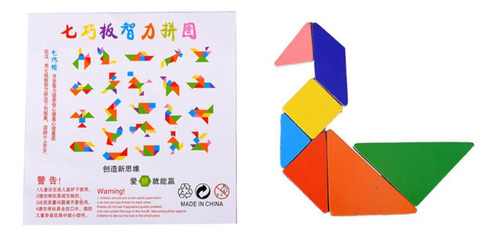 Juego De Mesa Juguetes Tangram Para Niños De Aprendizaje De