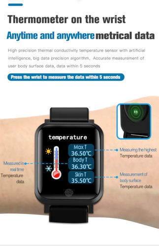 Imagen 2 de 7 de Reloj Smartwatch Pulsómetro Running Cardio iPhone Samsung