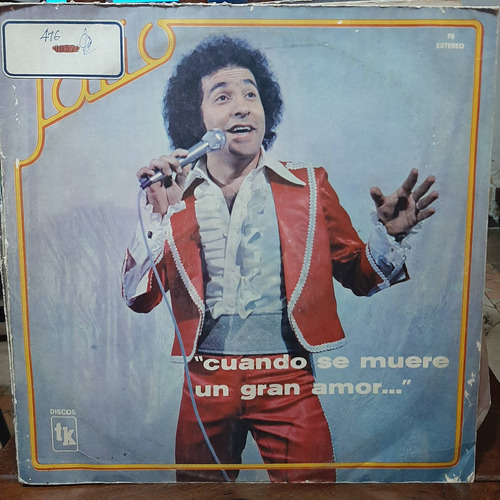 Vinilo Julio Cuando Se Muere Un Gran Amor M6