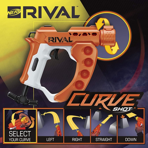 Nerf Rival Curve Shot -- Flex Xxi-100 Blaster