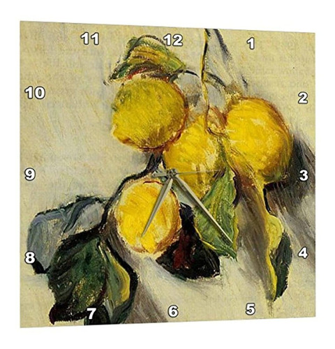 3drose Rama De Limones Claude Monet Pintura Recortada Fecha 