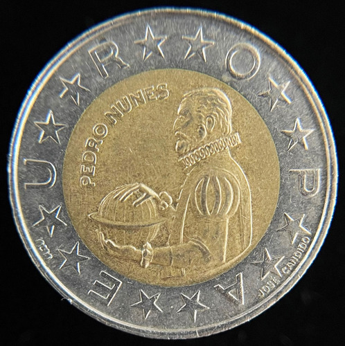 Portugal, 100 Escudos, 1991. Bimetalica. Pedro Nunez. Xf