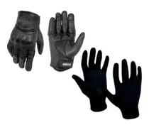 Comprar Guante Corto Cuero Racer Gp 23 M + Primera Piel Bagattini