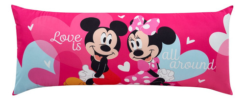 Almohada Súper Jumbo Mickey Y Minnie Amor - Providencia