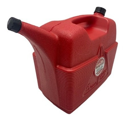 Bidon Pimpina 19lts Gasolina Rojo Decocar Mja-005g Xavi