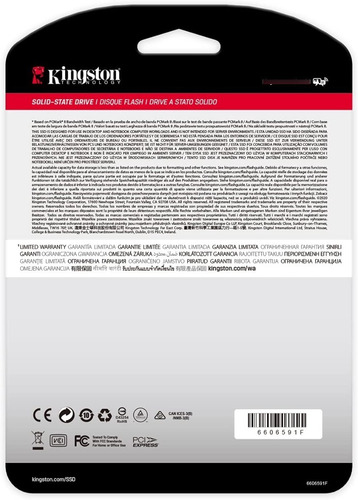 Imagen 7 de 8 de Ssd Kingston Nv1 1tb M.2 2280 Nvme Pcie - Super Precio!!