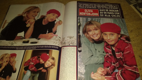 Revista Hola 2678  Año 1995 Olivia Newton John Con Su Hija