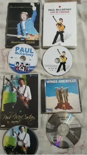 Dvd+cd Paul Mccartney + Wings Quebec 2008 Live Canada G3