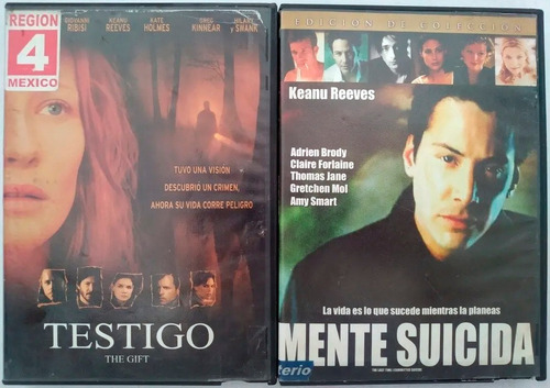 Keanu Reeves Dvd Testigo Mente Suicida Película Sam Raimi