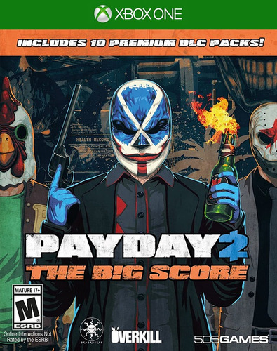 Payday 2 The Big Score Xbox One Series X