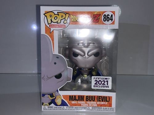 Majin Buu Evil -864- Metallic Funko Pop Funimation 2021 Ball
