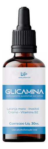 Glicamina 30ml - Pronta - 1 Frasco Sabor Chega Hoje