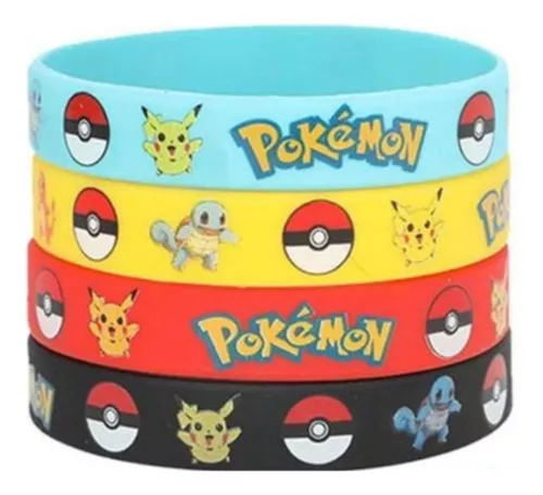 Pulseiras Pokemons iniciais de Kanto