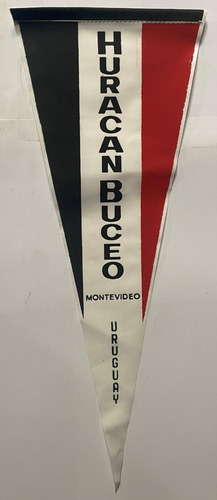 Banderín Huracán Buceo Fútbol Uruguay, Nylon, Charrúa, Bu