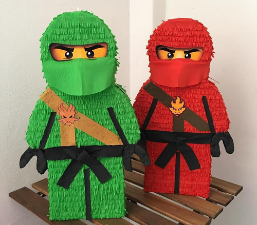 Piñata Artesanal  De Lego Ninjago 