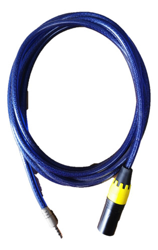 Cable Solcor Para Señal Xlr Macho - Plug Trs1/8  3.5mm 1m