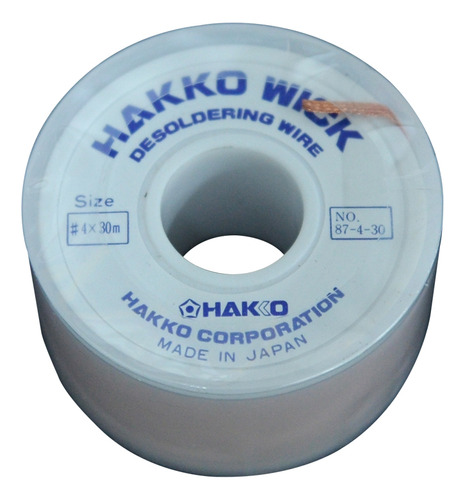 Malha Dessoldadora 2,5mm X 30m Hakko 87-4-30