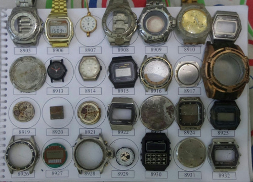 Lote 32 Sucatas Casio E Outros- Máquina Do Tempo