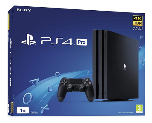 Sony Playstation 4 Pro 1tb Consola - Negro