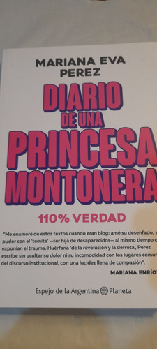 Diario De Una Princesa Montonera De Mariana Eva Perez 