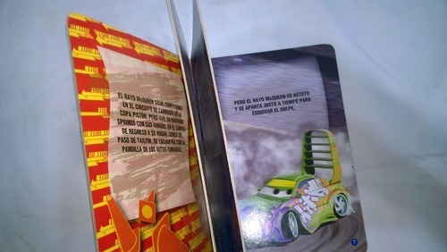 Imagen 3 de 6 de Cars Otro Desafio Para El Rayo Mcqueen (tapa Dura) / Disney