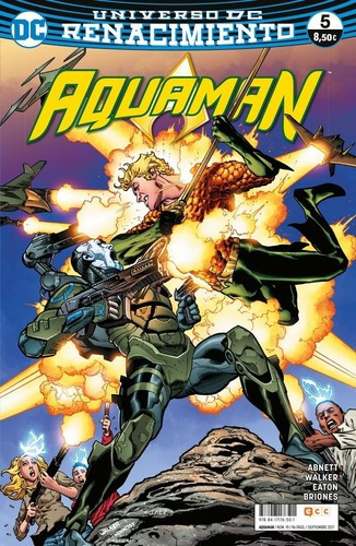 Aquaman  19/5 (renacimiento) - Dan At, de DAN AT. Editorial ECC ESPAÑA en español