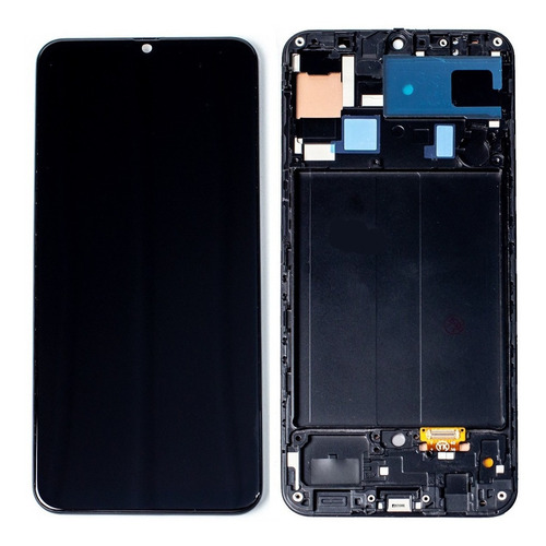 Tela Display Lcd Touch Compatível A30 A305 Oled + Pelicula Cor Preto