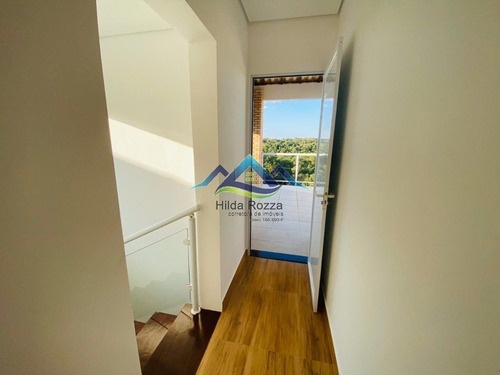 Imagem 7 de 15 de Chacara Condominio 3 Dorm 1 Suite Jardim De Inverno Lareira Piscina Area Gourmet - V-1094