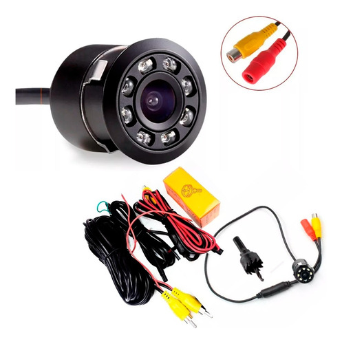 Camara De Reversa Con 8 Leds  Universal