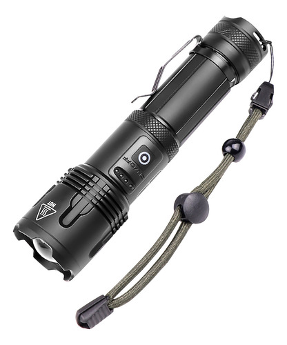 Linterna Potente Recargable Xhp70 De 5 Modos Con Pen Chuck S