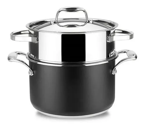 Magefesa Black Pfanne 20 Cm – Emaillierter Stahl, Induktionsgeeignet & Spülmaschinenfest – Elegantes Kochgeschirr