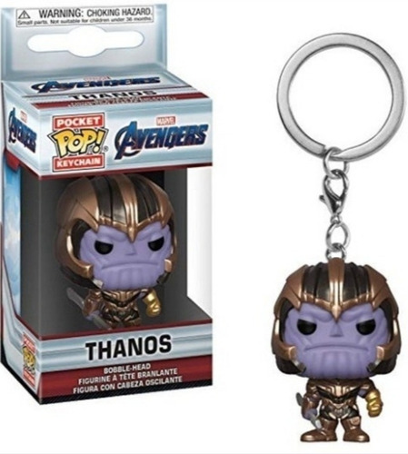 Funko Pop ! Keychain Thanos Avengers Original