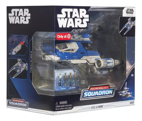 Nave Rebel U Wing Micro Galaxy Squadron Exclusivo Target
